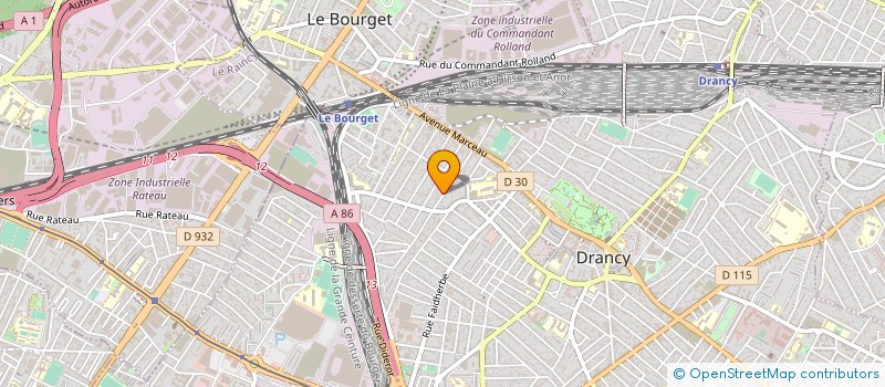 localisation de l'entreprise ATELIER BALKANOPEE à DRANCY