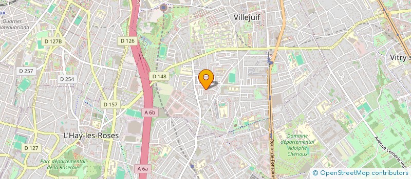 localisation de l'entreprise ATELIER BARUTECH  VILLEJUIF