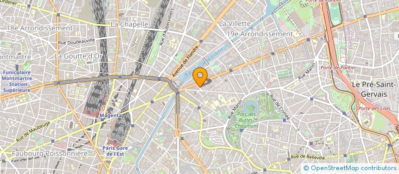 localisation de l'entreprise ATELIER BASTE BATLLE ARCHITECTES  PARIS