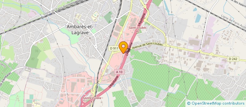 localisation de l'entreprise ATELIER BATS  AMBARES-ET-LAGRAVE