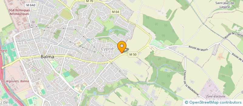 localisation de l'entreprise ATELIER BEAUX ARTS CREATION DESIGN EUROPE FRANCE GRAVURE HAUTE GAMME IN VITRO  BALMA