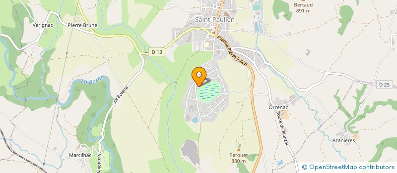 localisation de l'entreprise ATELIER BELLIMONTAIN INESTA  BELLEVUE-LA-MONTAGNE