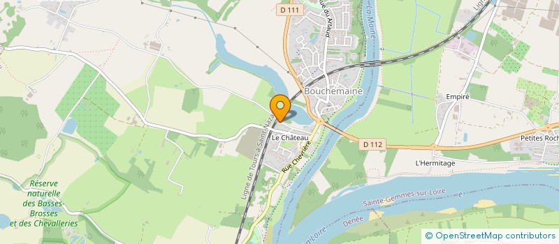 localisation de l'entreprise ATELIER BESSONNEAU  BOUCHEMAINE