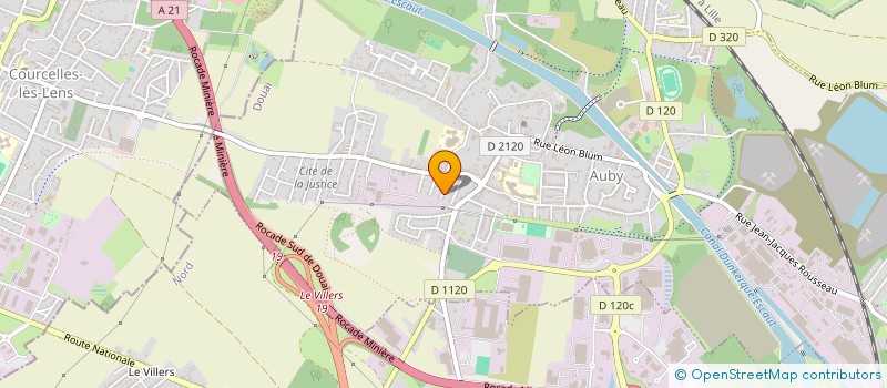 localisation de l'entreprise ATELIER BIEN ETRE PAR VENTOUSES ET PLANTES  AUBY