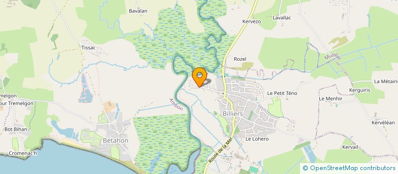 localisation de l'entreprise ATELIER BILLIOTIN DE CREATION  BILLIERS