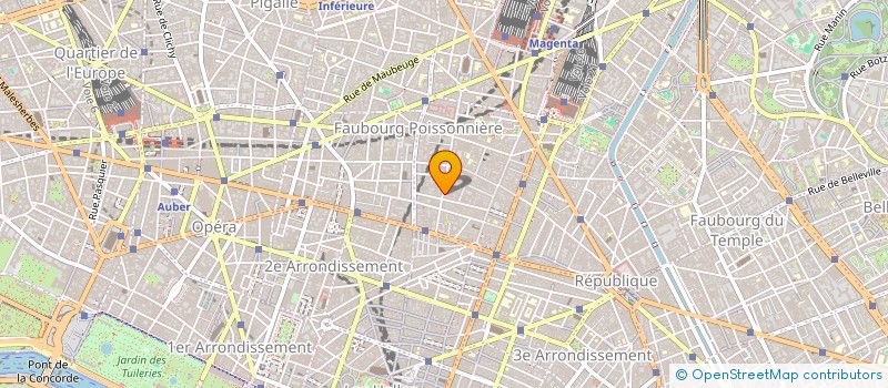 localisation de l'entreprise ATELIER BIS à PARIS