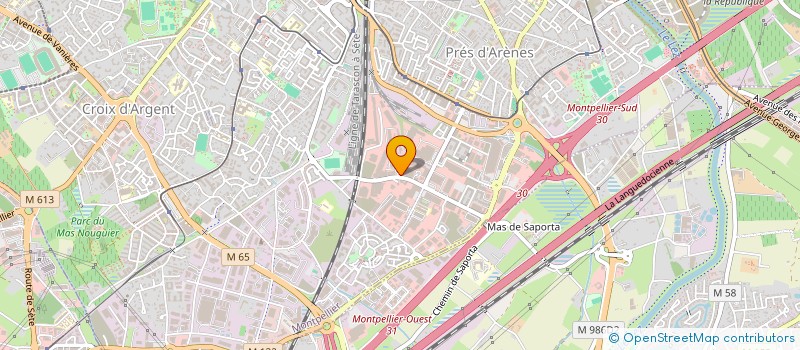 localisation de l'entreprise ATELIER BIZARRE à MONTPELLIER