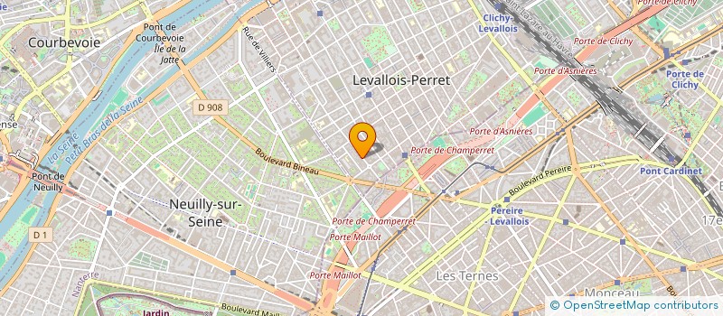localisation de l'entreprise ATELIER BIZET à LEVALLOIS-PERRET