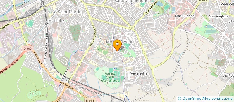 localisation de l'entreprise ATELIER BK  PERPIGNAN