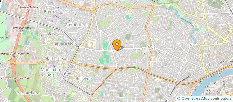 localisation de l'entreprise ATELIER BLAIS à NANTES