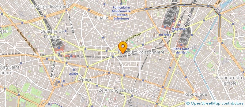 localisation de l'entreprise ATELIER BLEU PLATINE à PARIS
