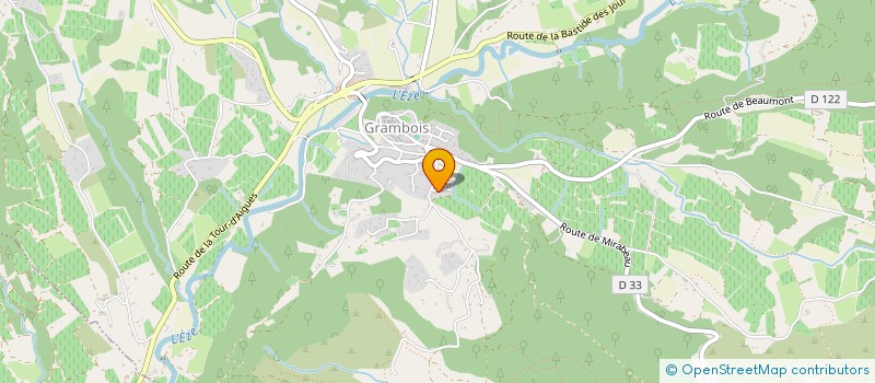 localisation de l'entreprise ATELIER BOIS & CREATION  GRAMBOIS