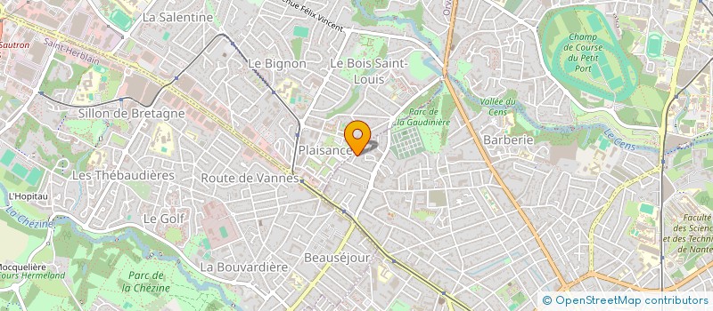 localisation de l'entreprise ATELIER BOIS D'ENCRE à NANTES