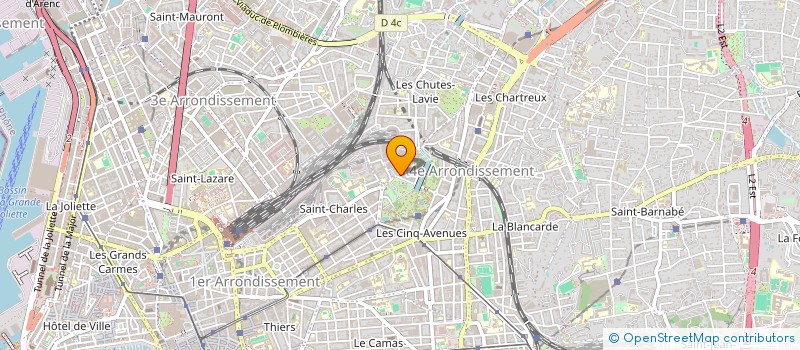 localisation de l'entreprise ATELIER BOIS DURABLE  MARSEILLE
