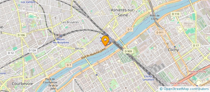 localisation de l'entreprise ATELIER BORAS  ASNIERES-SUR-SEINE