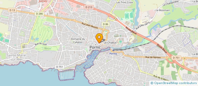 localisation de l'entreprise ATELIER BOUTIK DU 8  PORNIC