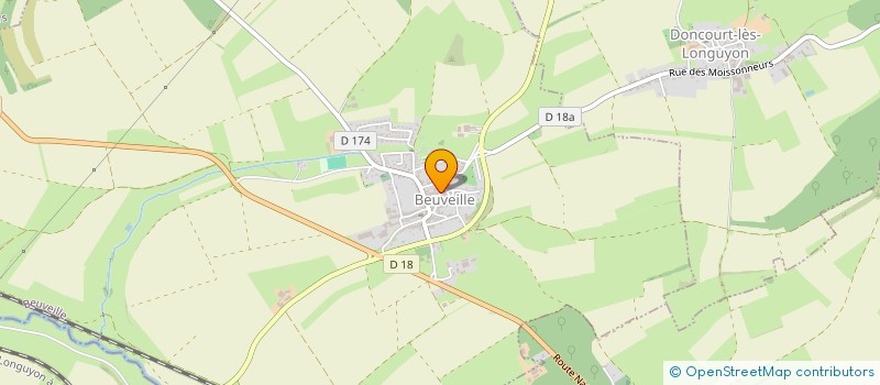 localisation de l'entreprise ATELIER BOUTIQUE CRAZY PAINT  BEUVEILLE