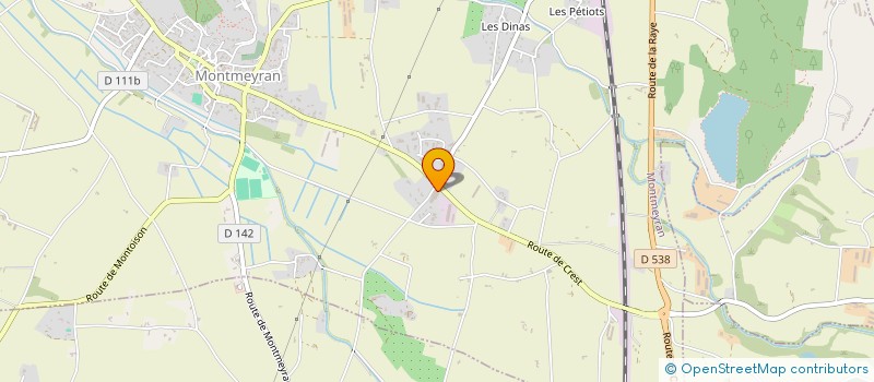 localisation de l'entreprise ATELIER BOUVIER CYRIL  MONTMEYRAN