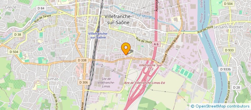 localisation de l'entreprise ATELIER BOZONNET à VILLEFRANCHE-SUR-SAONE