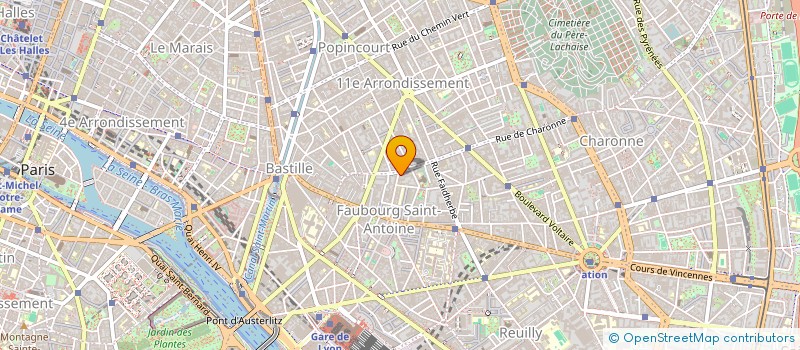 localisation de l'entreprise ATELIER BUHO  PARIS