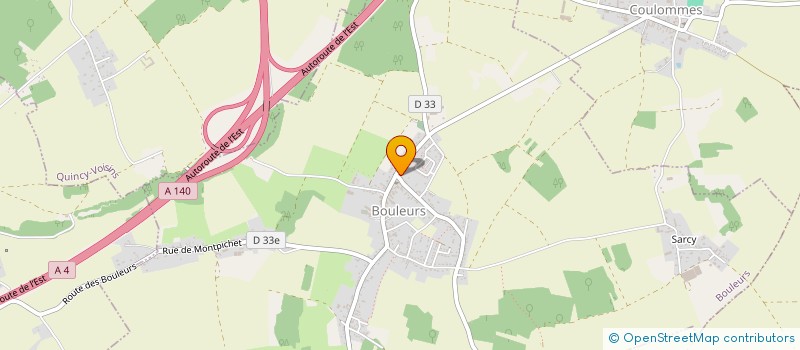 localisation de l'entreprise ATELIER C  BOULEURS