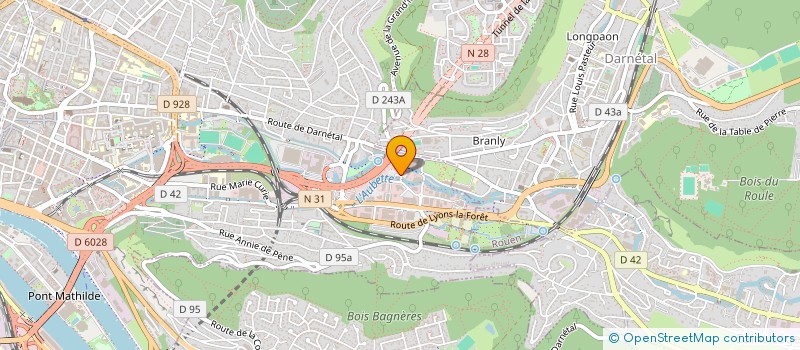 localisation de l'entreprise ATELIER CABLAGE DE NORMANDIE (ACN)  ROUEN