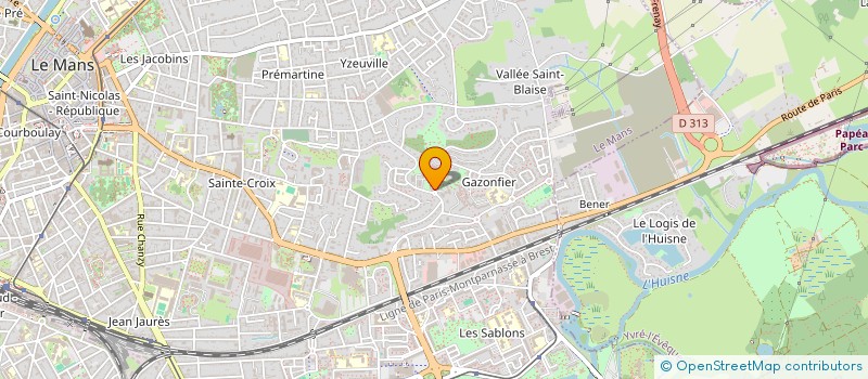 localisation de l'entreprise ATELIER CADR'EN MAINS à LE MANS
