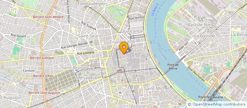 localisation de l'entreprise ATELIER CAMBIUM  BORDEAUX