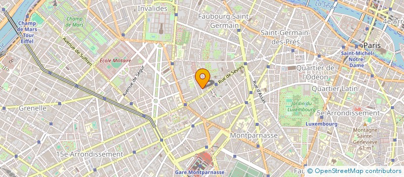 localisation de l'entreprise ATELIER CAMUSET  PARIS