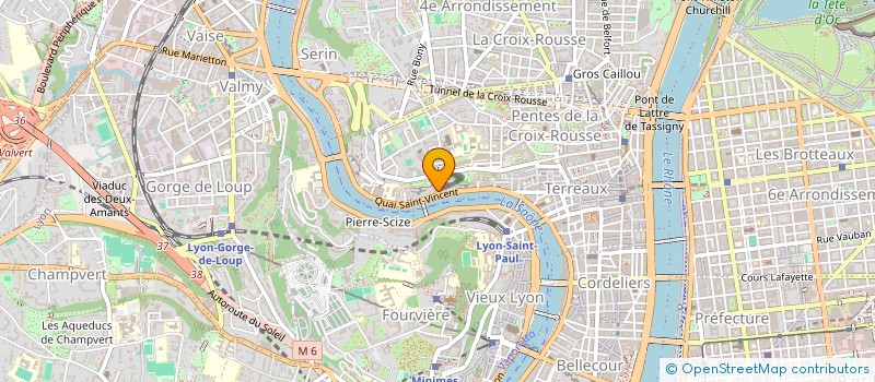 localisation de l'entreprise ATELIER CAP PAYSAGE URBANISME à LYON
