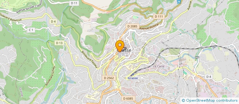 localisation de l'entreprise ATELIER CARESTIA  GRASSE