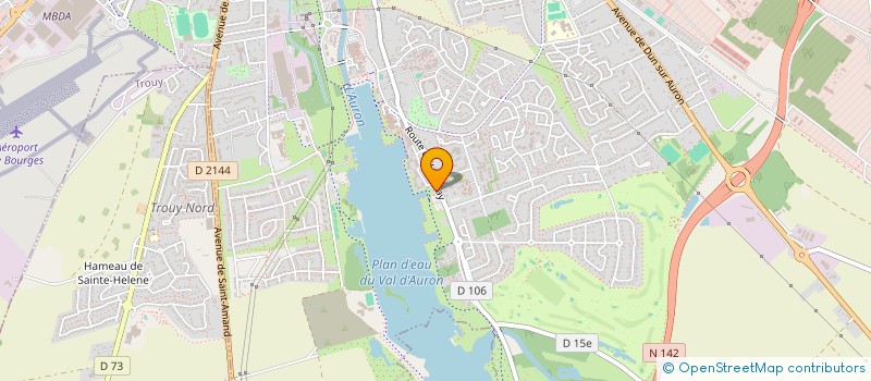 localisation de l'entreprise ATELIER CARRE D'ARCHE  BOURGES