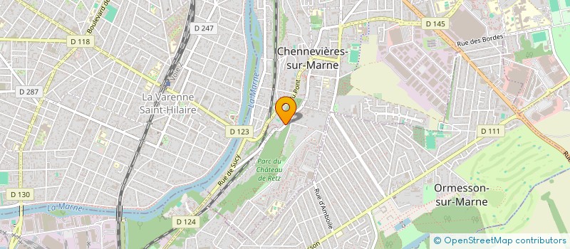 localisation de l'entreprise ATELIER CASSINO  CHENNEVIERES-SUR-MARNE