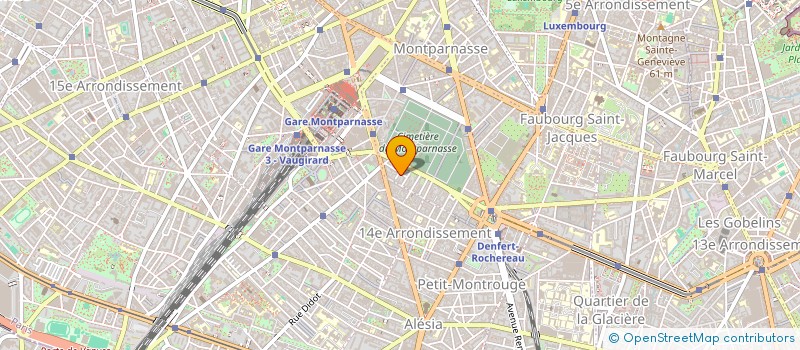 localisation de l'entreprise ATELIER CELS à PARIS