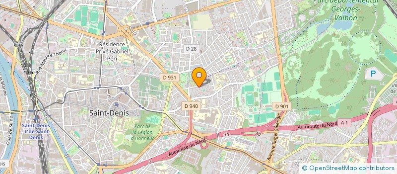 localisation de l'entreprise ATELIER CHALEUR TOURNANTE (ACT)  SAINT-DENIS