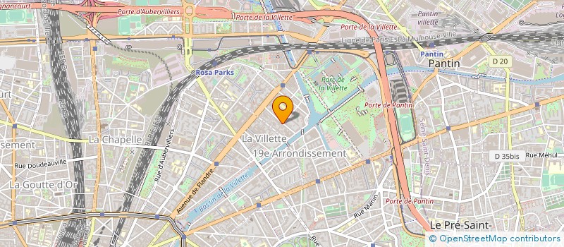 localisation de l'entreprise ATELIER CHAMPFLEURY SARL  PARIS