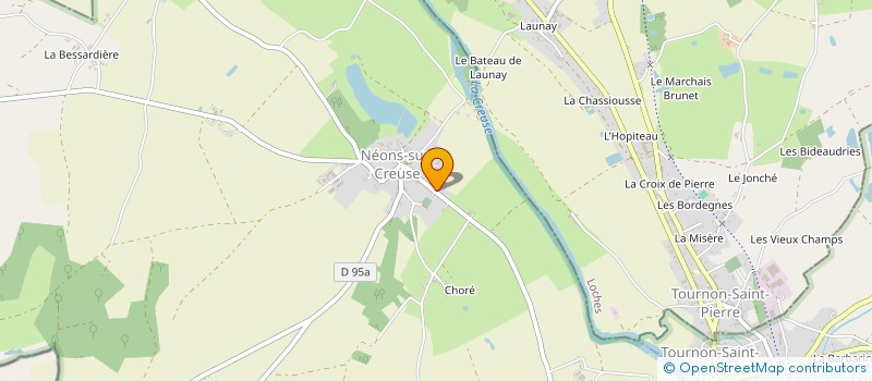 localisation de l'entreprise ATELIER CHAMPIGNY DUO à NEONS-SUR-CREUSE