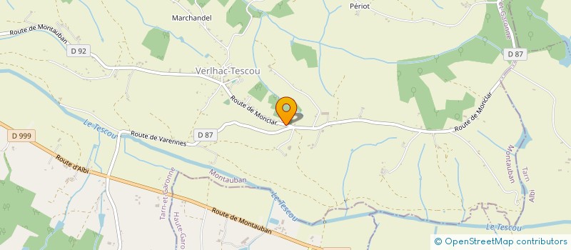 localisation de l'entreprise ATELIER CHANT THEATRE  LEOJAC