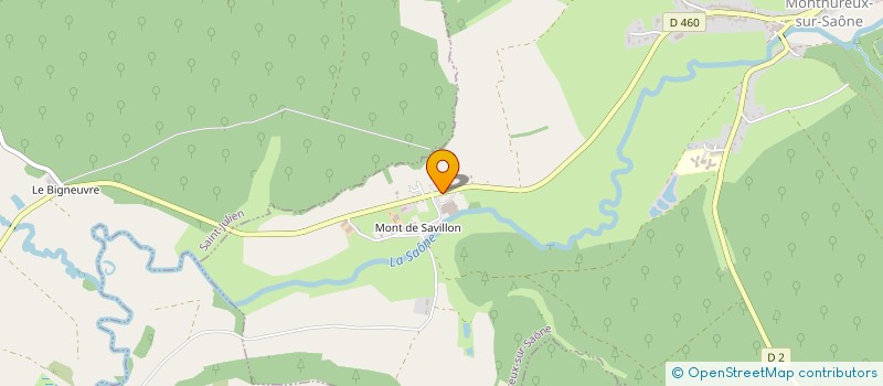 localisation de l'entreprise ATELIER CHANTIER D'INSERTION DU SUD OUEST VOSGIEN à MONTHUREUX-SUR-SAONE