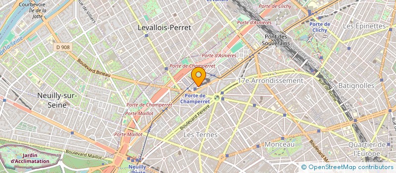 localisation de l'entreprise ATELIER CHANTIER D'INSERTION FLORE ET EMMANUEL  PARIS