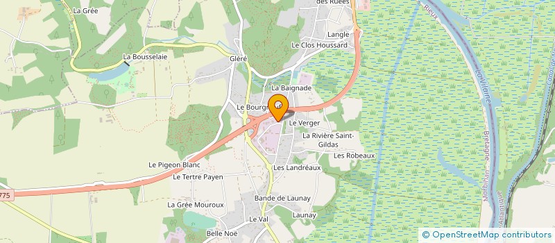 localisation de l'entreprise ATELIER CHAUDRONNERIE JUHEL à RIEUX