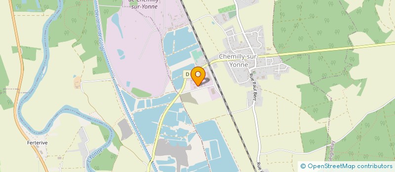 localisation de l'entreprise ATELIER CHAUVOT à CHEMILLY-SUR-YONNE