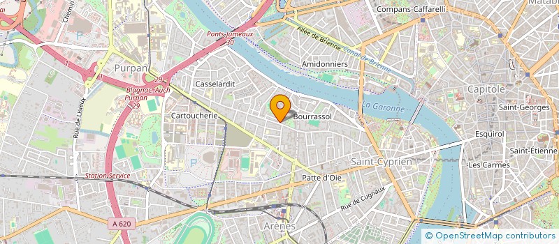 localisation de l'entreprise ATELIER CHENUT à TOULOUSE