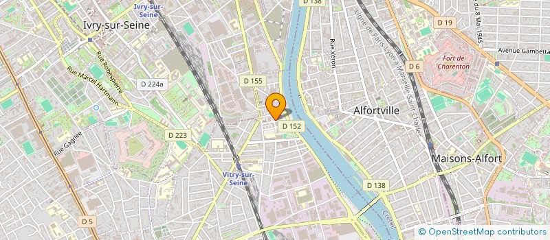 localisation de l'entreprise ATELIER CHOVA à VITRY-SUR-SEINE