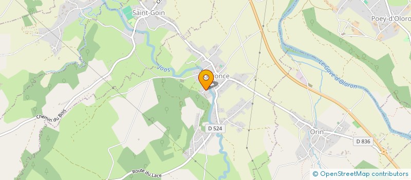 localisation de l'entreprise ATELIER CHRESTIA  GERONCE