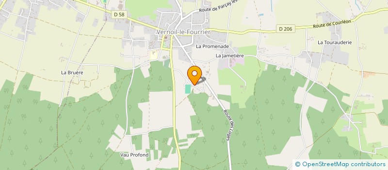 localisation de l'entreprise ATELIER CHRYSALID'  NOYANT-VILLAGES