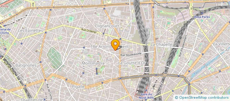 localisation de l'entreprise ATELIER CINEMA FORMATION (ACF)  PARIS