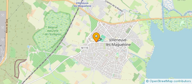 localisation de l'entreprise ATELIER CINEMA STUDIO  VILLENEUVE-LES-MAGUELONE