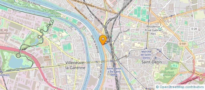 localisation de l'entreprise ATELIER CIR à SAINT-DENIS