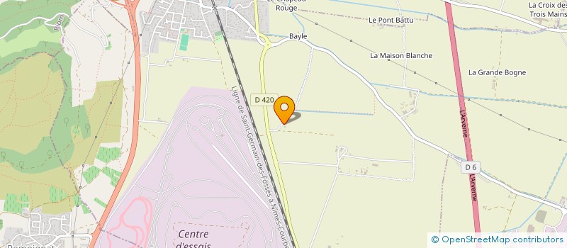 localisation de l'entreprise ATELIER CLASSIQUE BOUCHARDON  MENETROL